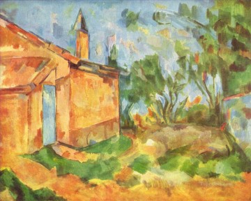  Cot Pintura al %C3%B3leo - Jourdan Cottage Paul Cézanne